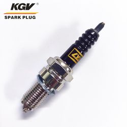 Motorcycle Normal Spark Plug D8tc with Black Ceramic